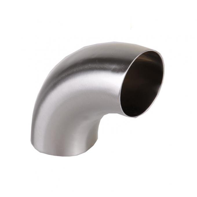1 "إلى 6" Yuanan RF كوع صحي الفولاذ المقاوم للصدأ SS304 SS316 90 درجة كوع لحام 3