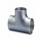Butt Weld Tee Sanitary Pipe Fittings Stainless Steel SS316 / SS304
