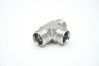 Brand New Stainless Steel Equal Tees Male Tube Adapters For Hydraulic Fittings
