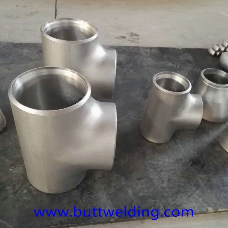 JIN Sch40 4inch 90/10 Stainless Steel Tee Copper Nickel Equal Tee Tube Galvanized Pipe Fittings