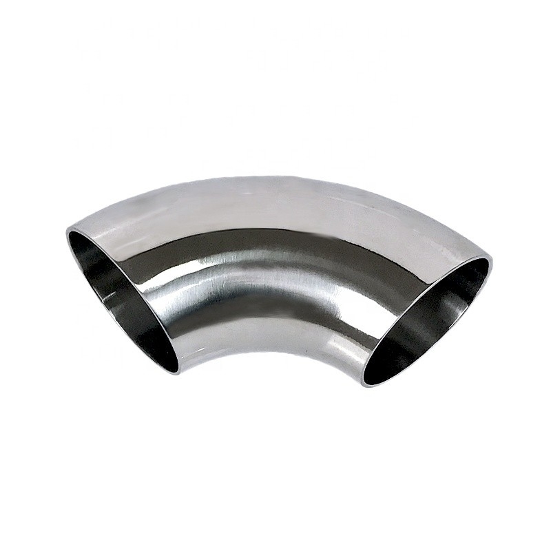 304 316L Sanitary Stainless Steel Pipe Fitting 90 Degree Welding Elbow