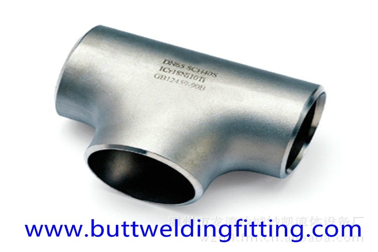 Pipe Fittings Copper Nickel 90/10 Reducer Tee ASME B16.9 1'' SCH40