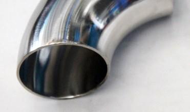 الفولاذ المقاوم للصدأ الصحي 90 درجة مواسير غير ملحومة اللحام بعقب 120 درجة الكوع 0