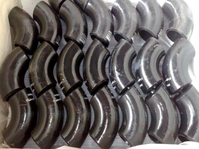 الكربون الصلب A234WPB مصنع تركيب الأنابيب 90 كوع 3