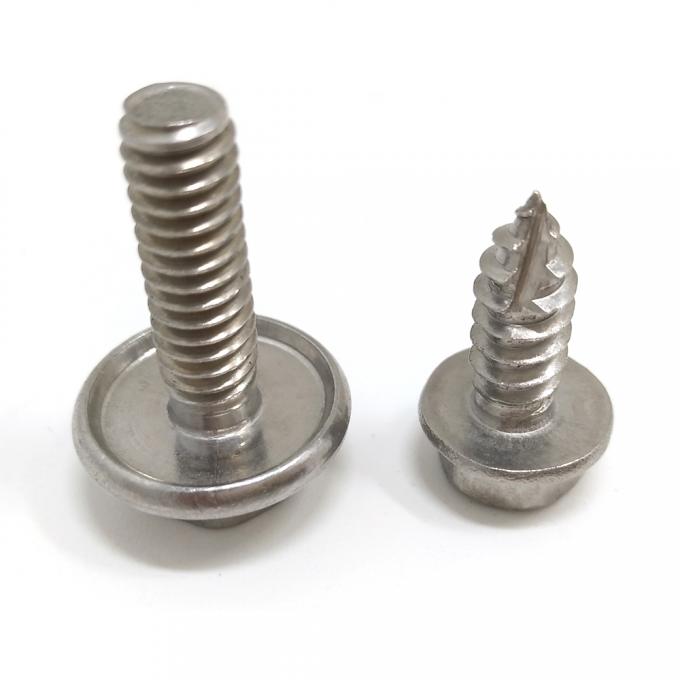السحابات الفولاذ المقاوم للصدأ Ss عرافة الترباس والصواميل غسالة A2-70 304316 CNC Lathing BOLT 4