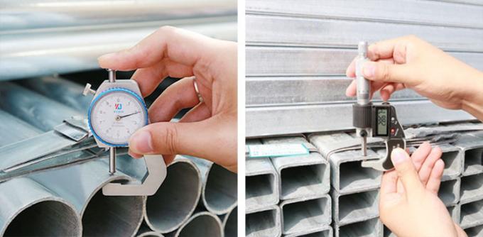 تراجع الساخنة GI البناء السقالات جولة ملحومة قبل أنابيب الصلب المجلفن 5