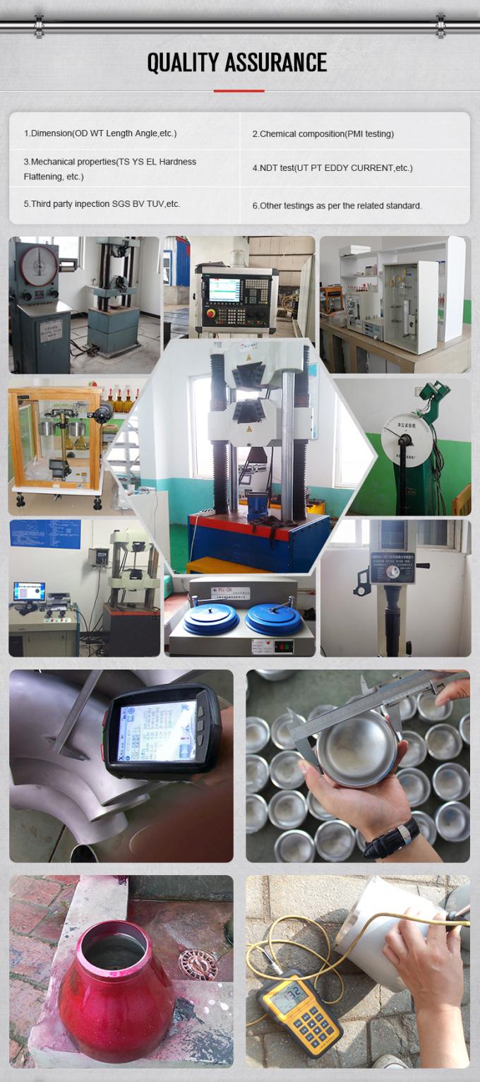 ملحومة 1/2 "-48" ASME B16.9 ASTM B366 Hastelloy B2 UNS N10665 AlloyB2 Barred Tee 3