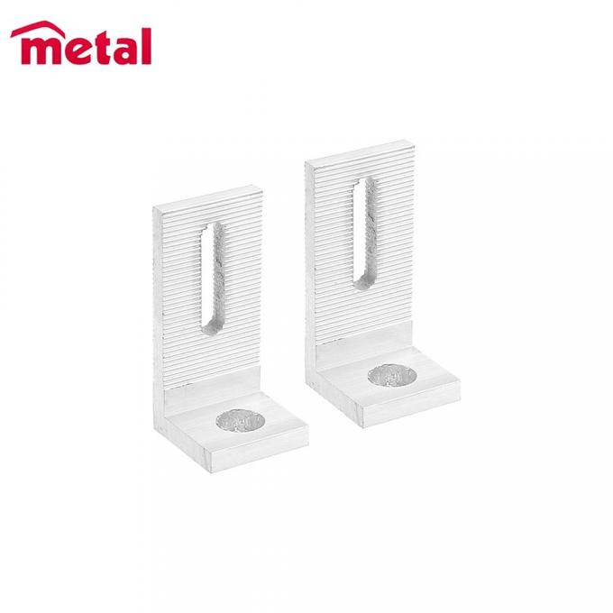 الصين مصنع عينة مجانية الطاقة الشمسية L قدم عالية الجودة الطلاء الفولاذي الملون سقف نظام دعامة الطاقة الشمسية L قدم 0