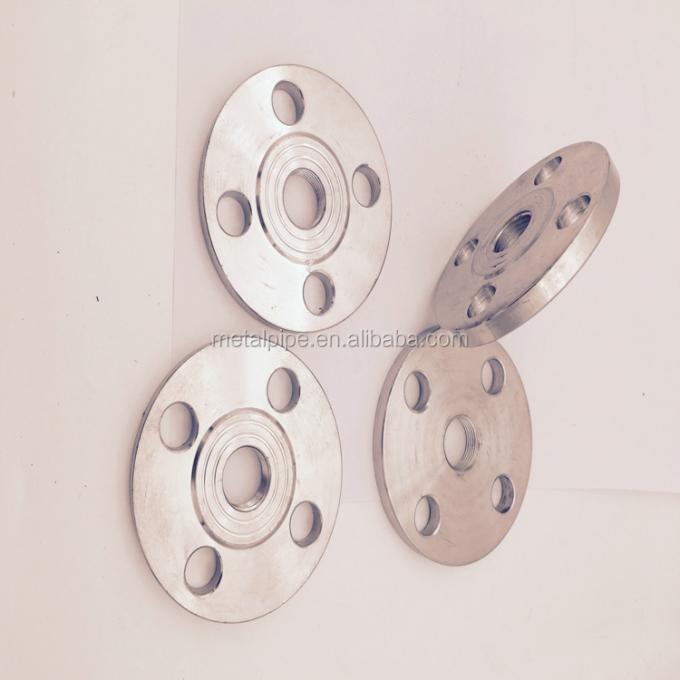 1-1/2 "TH RF 150LB الفولاذ المقاوم للصدأ الزحف على اللفاف 316L وجه رفيع TH اللفاف ANSI B16.5 اللفاف مع أسلاك 2