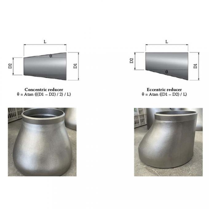 توبو ASTM A420 GR WPL6 SMLS LTCS DN80xDN50 Sch 40 خفض مركزي 2