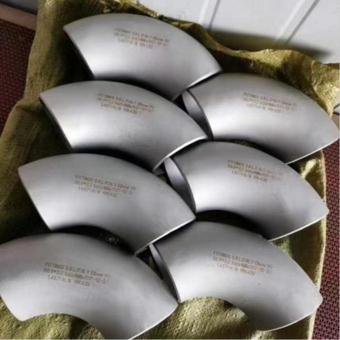 CuNi 90/10 كوع قصير نصف قطره 45 كوع قصير نصف قطره EHN 9603/600s 5.5 mm 5mm DN 600 CuNi10Fe1.6 Mn 2