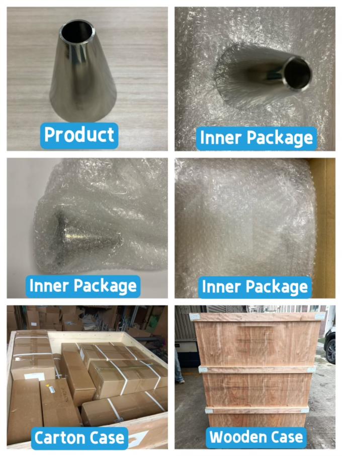الفولاذ المقاوم للصدأ 6 * 3 NPS أدوات لحام مؤخرة مكشوفة مخفض WP316LN 3