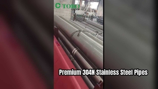 ASTM A312 304/316L أنابيب الفولاذ المقاوم للصدأ غير الملحومة المسحوبة على البارد - درجة الصناعة الكيميائية