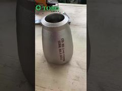 ASME B16.9 الفولاذ المقاوم للصدأ متحدة المركز المخفض 304 / 316L تركيب الأنابيب الملحومة بعقب