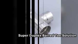 سوبر دوبلكس منعت المحملة 6 بوصة SCH80 ASME B6 المناسب