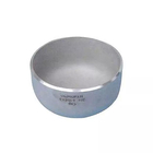 Mirror Polished Stainless Steel Pipe S31803 Schedule 40 Butt Weld Pipe Fitting Cap