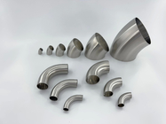 304 316L Sanitary Stainless Steel Pipe Fitting All Degree Welding Elbow With Competitive Prices