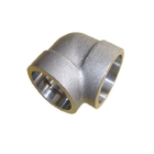 Socket Welding Elbow Stainless Steel Right Angle Elbows Forged High Pressure Pipe Fittings