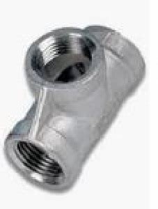 304 Stainless Steel Equal Groove Tee Sanitary Tee Fittings For Pipe Connection