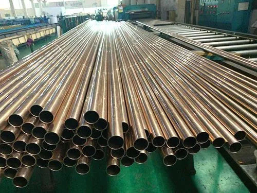 Customized White Copper Tube Nickel Copper Alloy Tube Various Sizes Thicknesses Evaporator Condenser New Condition Refrigeration