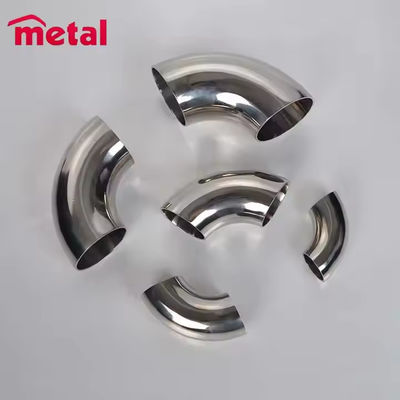 Stainless Steel ASTM A403 WP321 ASME B16.9 DN6-DN1200 90D Butt Welding Fittings Seamless Elbow SCH40 Long Radius 