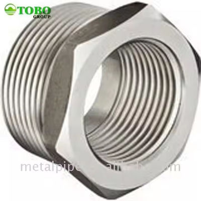 Custom Forged Socket Weld Pipe Fittings Stainless Steel Bushings Industrial Connector