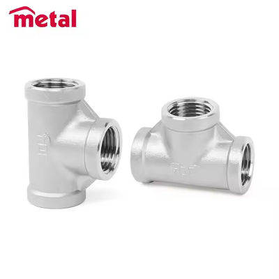 Stainless Steel 304 316 Tube Pipe Fittings Clamp Welding Equal Tee