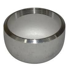 ASME B16.9 304/316L Stainless Steel Pipe Cap, CNC Machined Butt-Weld Fitting for Pipeline