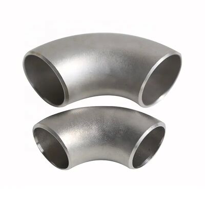 Stainless Steel ASTM A403 WP321 ASME B16.9 90D Butt Welding Fittings Seamless Elbow SCH40 LR
