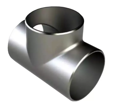 Stainless Steel Barred Tee Butt Weld ASME B16.9 SCH 80 Corrosion Resistant for Industrial Use