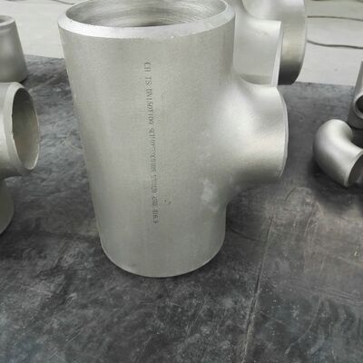BW Pipe Fittings Alloy 20 / N08020 Nickel Alloy Reducing Tee SMLS 6'' X 4'' SCH40 ASME B16.9