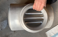 Duplex Stainless Steel 31803  Reduce Barred Tee For Industry