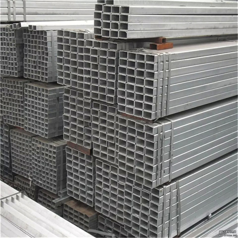 Hot Dipped Galvanized Steel Pipe / Square Tube /Rectagular Hollow Section With GradeJIS SS400 SS490 Professional