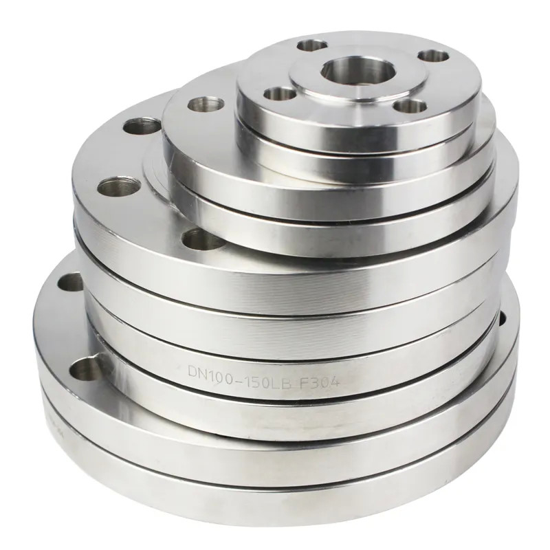 DIN ANSI 150LB PN16 pipe stainless steel 304 316 316L forged plate carbon steel flanges