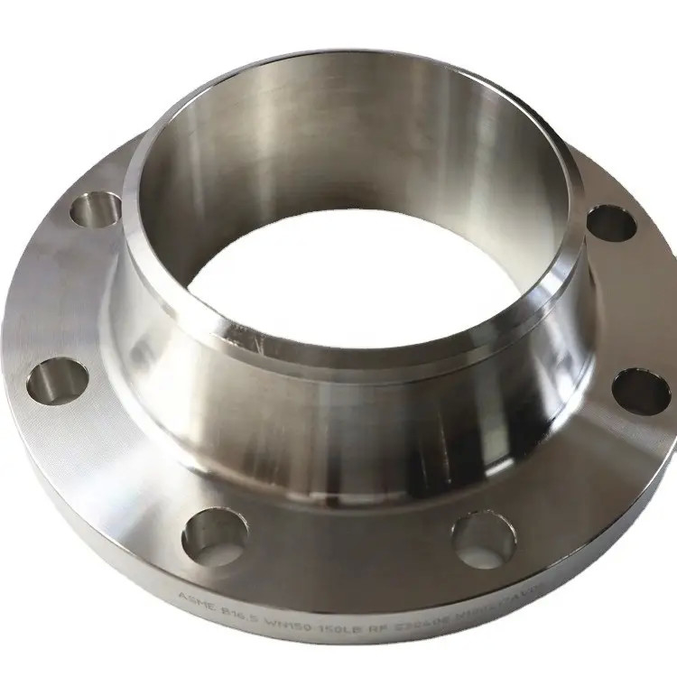 Steel Flanges Oil Industry Used Round Shape Steel Forged Flanges Quality Is Assured