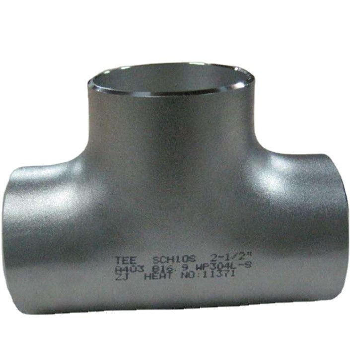 asme b16.9 carbon steel astm a234 wpb butt welding reducing tee barred tee