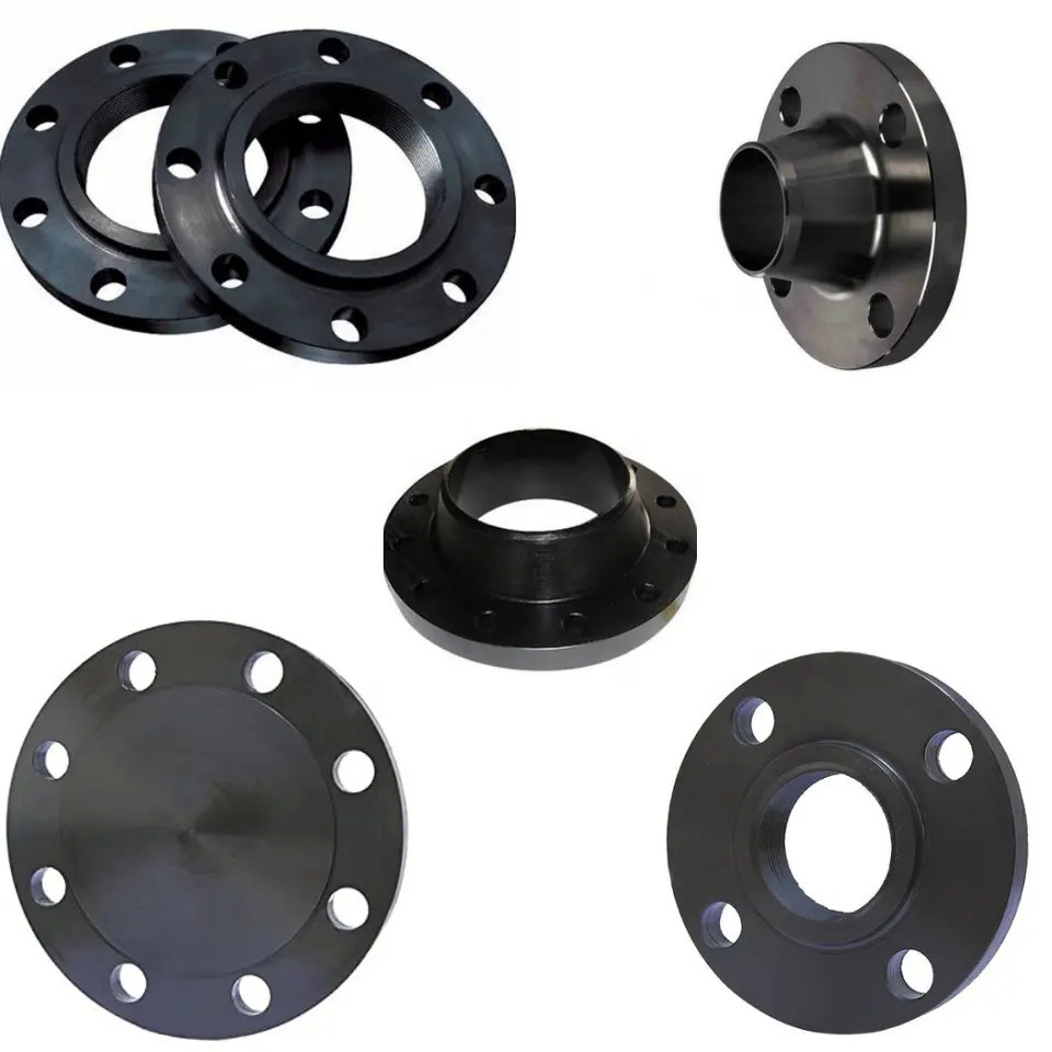 Welding Neck DIN 2576 ANSI Carbon Steel Forged Blind Flange For Pipe Fitting