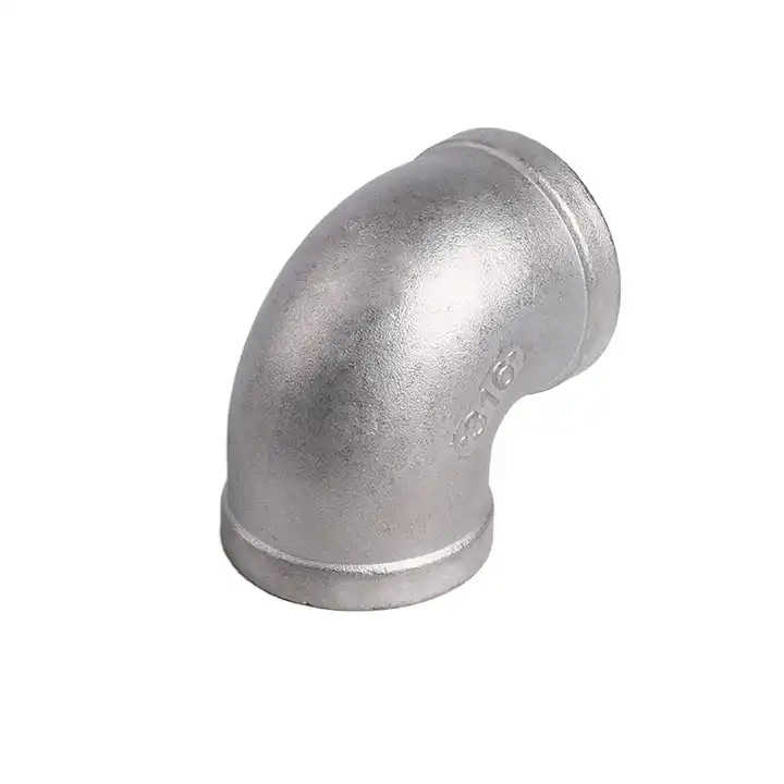 Pipe Fittings Elbow 1/2'' Long Radious SCH80 Elbows Stainless Steel 90 Degree