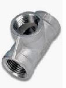 304 Stainless Steel Equal Groove Tee Sanitary Tee Fittings For Pipe Connection
