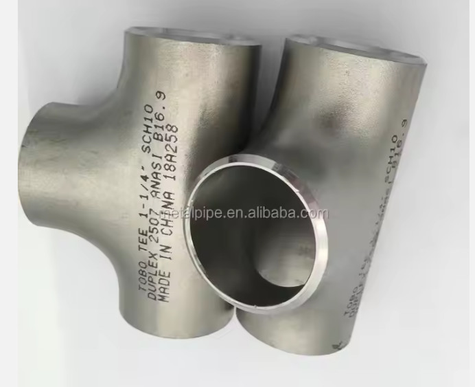 ASTM A815 UNS S31803 Duplex Stainless Steel ASME B16.11 For High-Pressure Pipelines