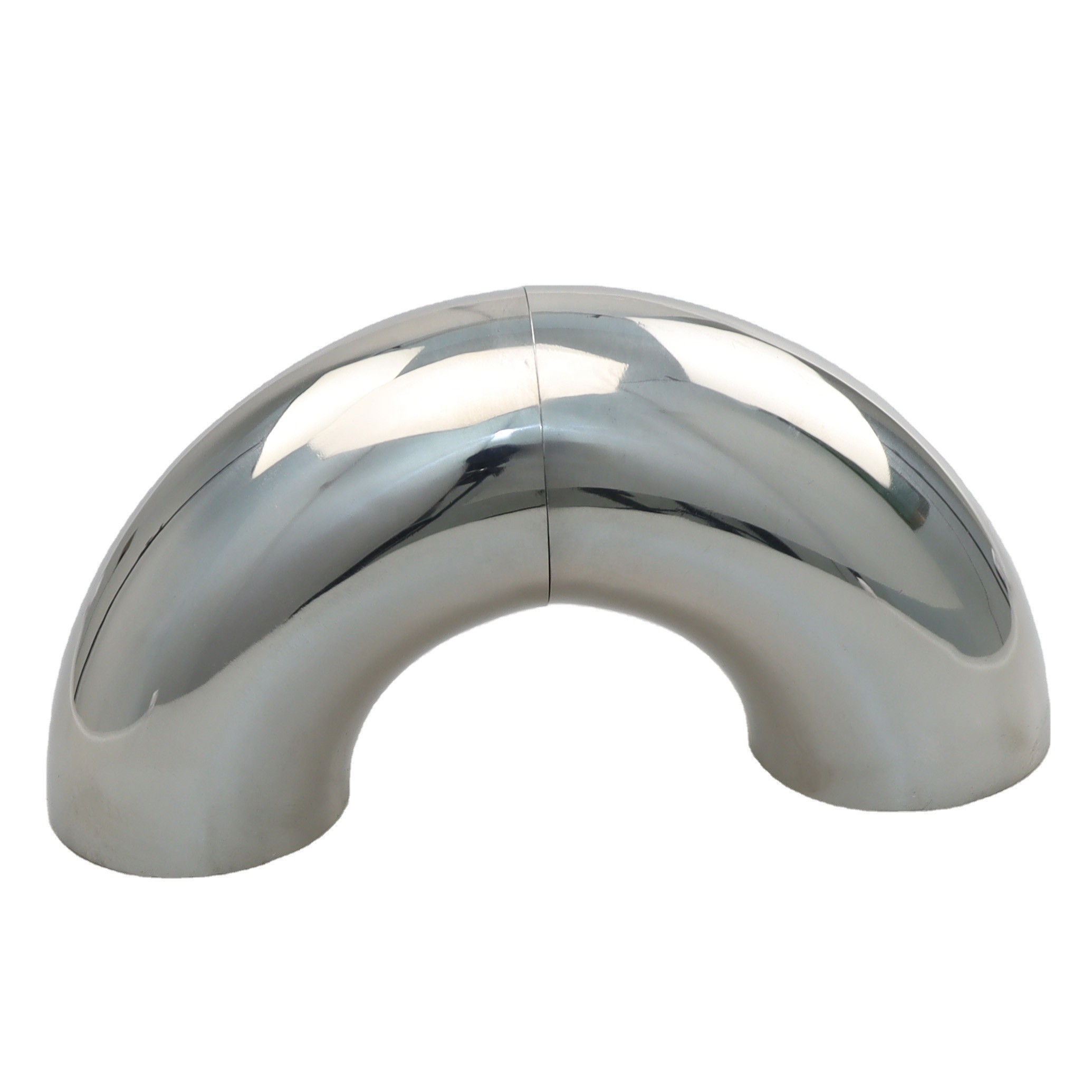 3 Inch Arc Length 200mm Pipe Fitting 304 90 Degree Butt Weld Stainless Steel Elbow