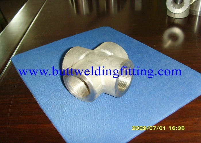 ASTM A312 UNS S31254 Stainless Steel Forged Pipe Fittings ISO API CCS Approval