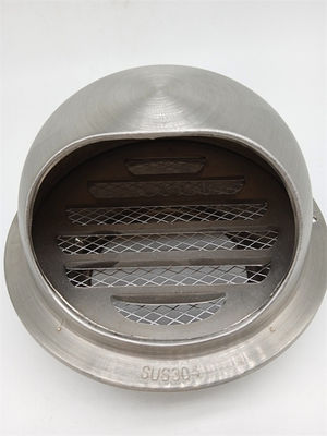 Air Vent Cap Wall Vent Round External Extractor Exhaust Covers 304 Ss