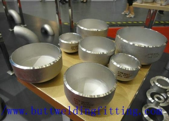 ASTM A403 Stainless steel Tube End Caps , 1 - 48 inch Butt Weld Pipe Cap