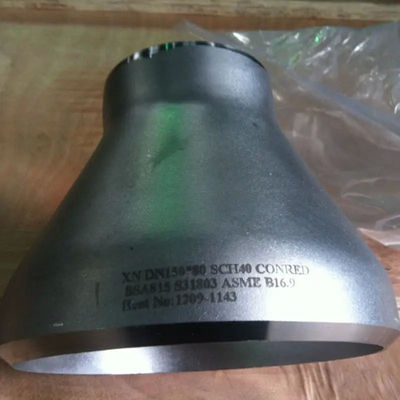 Butt Weld Fitting Stainless Steel Concentric / Eccentric Reducer 4'' SCH40s ASTM A403 WP316H ASME B16.9 Pipe