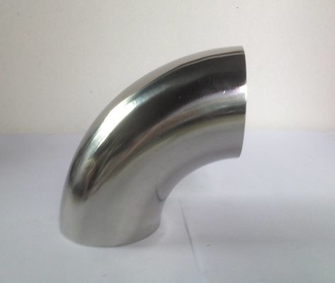 الفولاذ المقاوم للصدأ 316SS 304SS بوب لحام الأرداف أنبوب غير منسجم تثبيت 90 درجة نصف قطر طويل الكوع