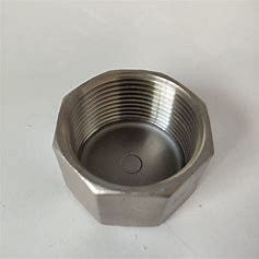 Factory Hreaded Cap Cast Iron Stainless Steel Female Metal Threaded Fitting