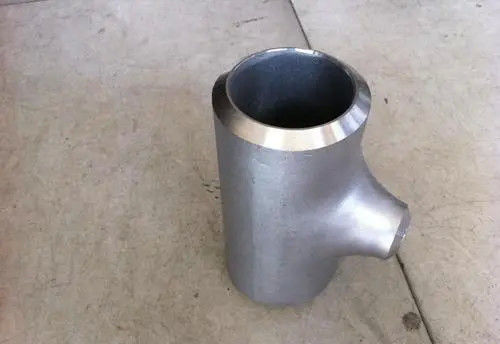 Buttweld Elbow Pipe Fitting Gas Fittings Black Butt Welding Seamless Stainless Steel Equal Diameter Tee