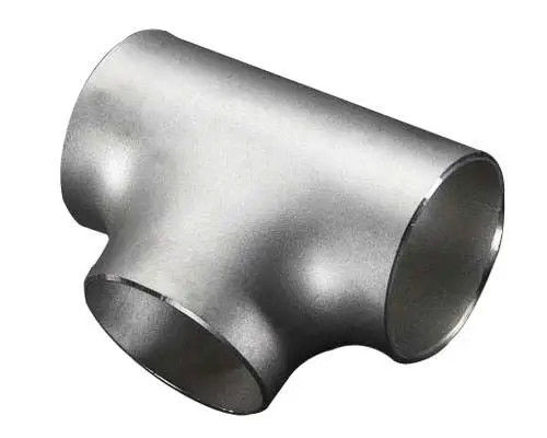 METAL Low Alloy Steel Pipe Fittings Butt Welding Pipe Fittings Equal Tee A403 WP904L 6" SCH40 ASME B16.9