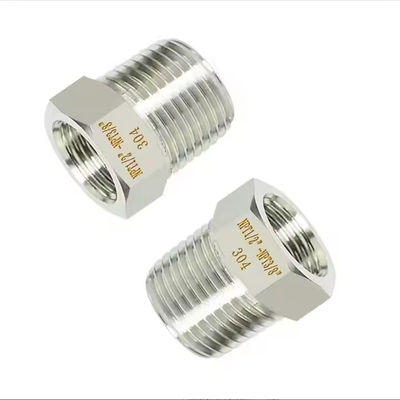 High Quality Brass Pipe Fitting 1/2" Male X 1/2" Female NPT Brass Reducer Hex Reducing Bushing